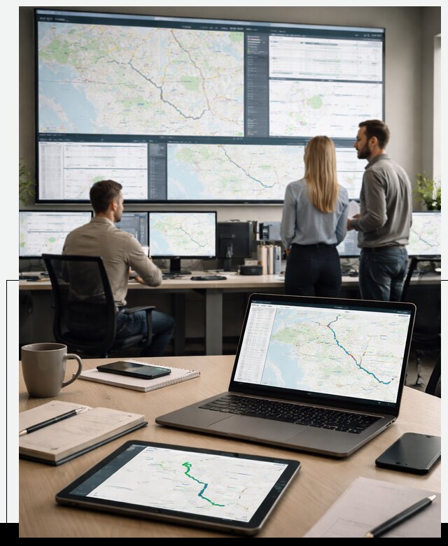 Трекинг грузов и Fleet Management, мониторинг автопарка в Владимире