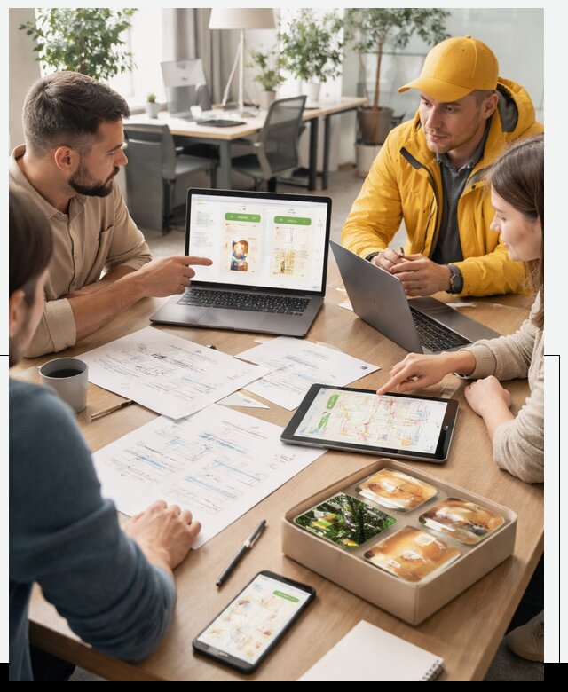 Разработка агрегатора доставки еды в Владимире от 15563 р., АвикейВдм