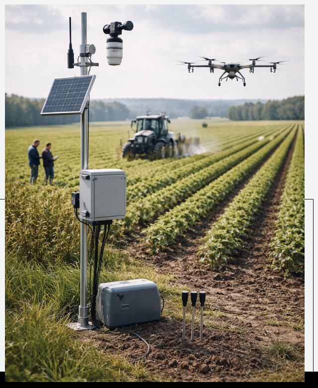 Разработка IoT мониторинга полей в Владимире от 8819 р. | АвикейВдм